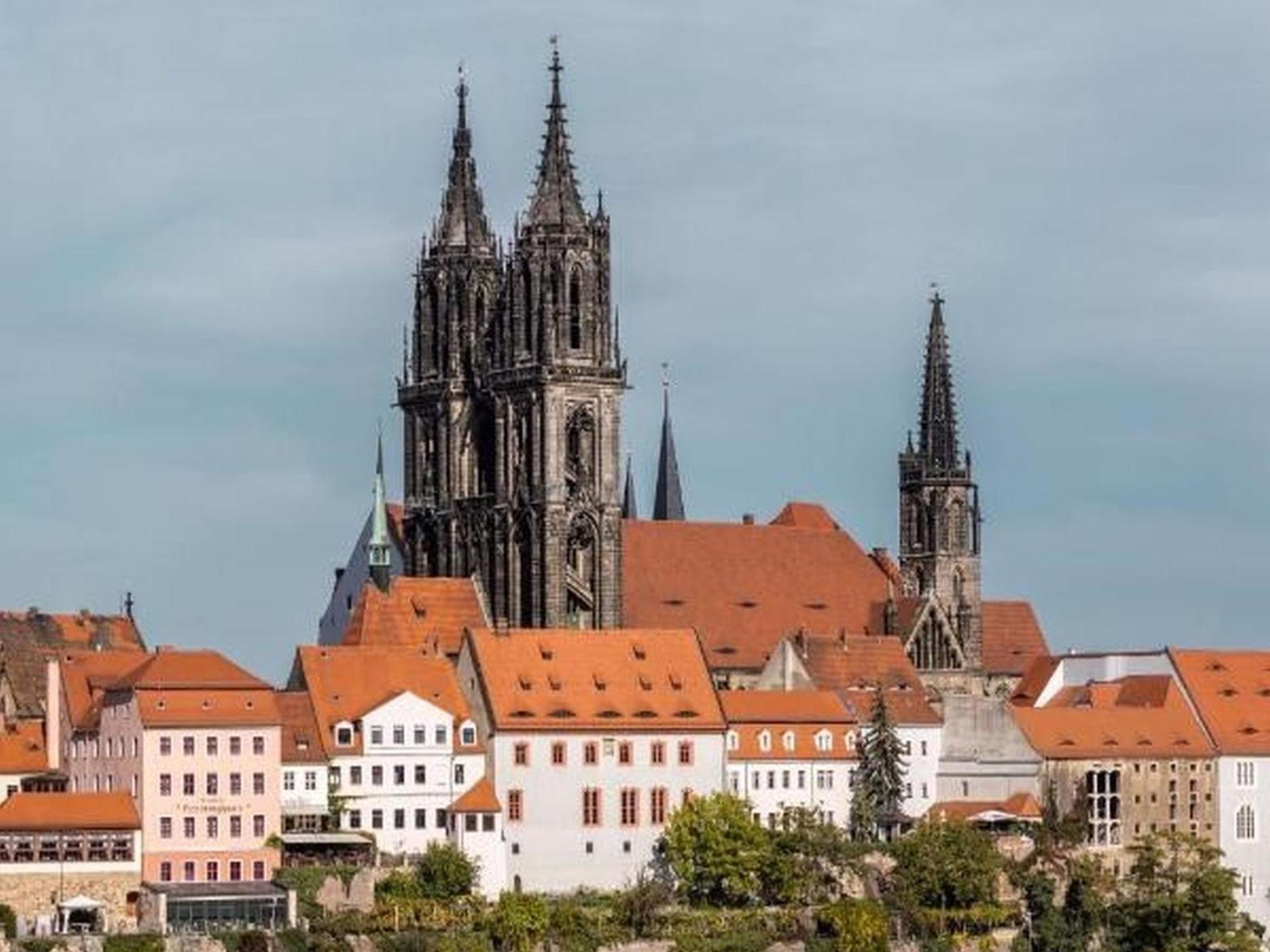 Ferienwohnung Am Theaterplatz Meissen Luaran gambar